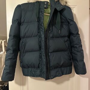 Juicy Couture Green Quilted Jacket
